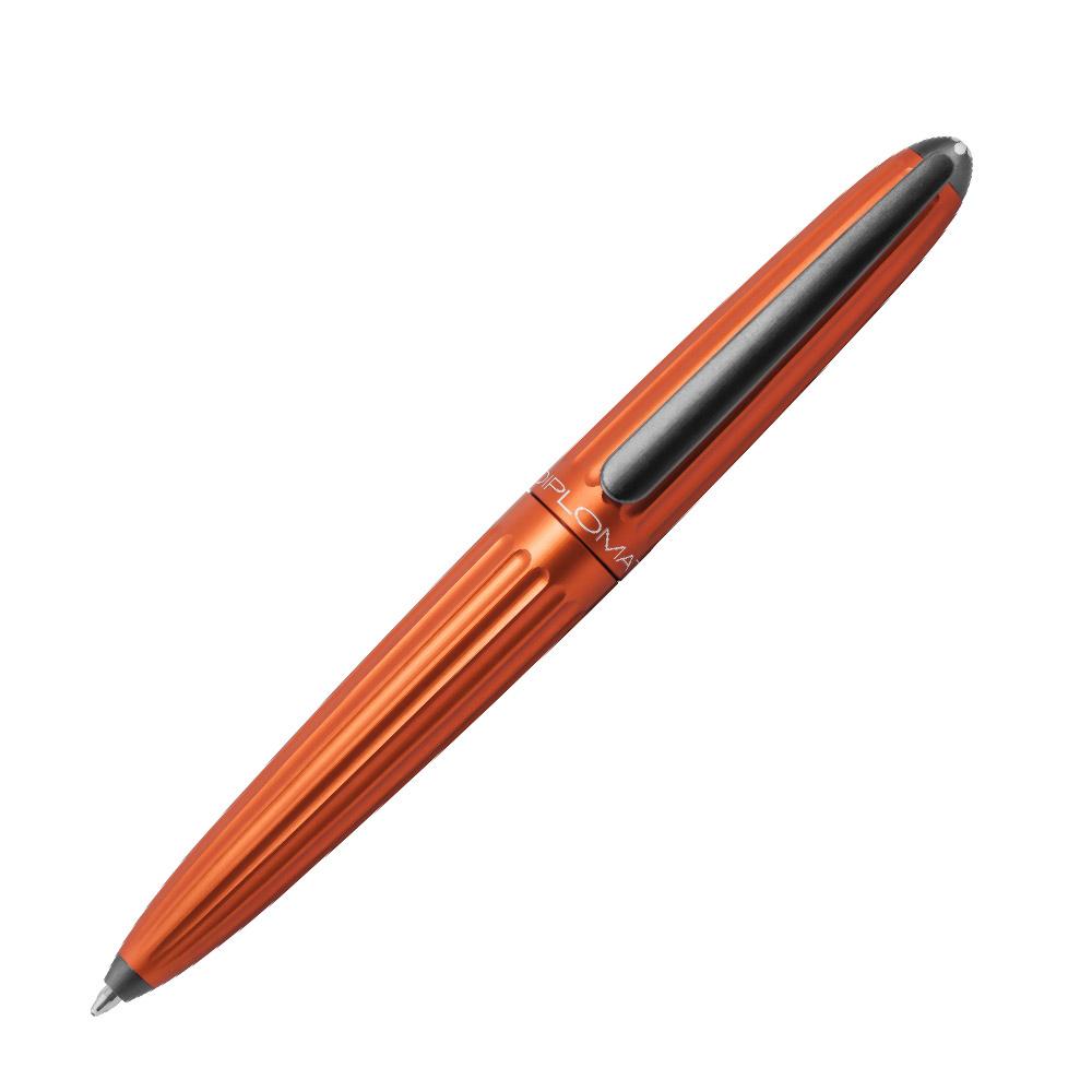 Aero EasyFlow Ballpoint Pen - Orange Ballpoint Pen Mustard and Gray Ltd Shropshire UK