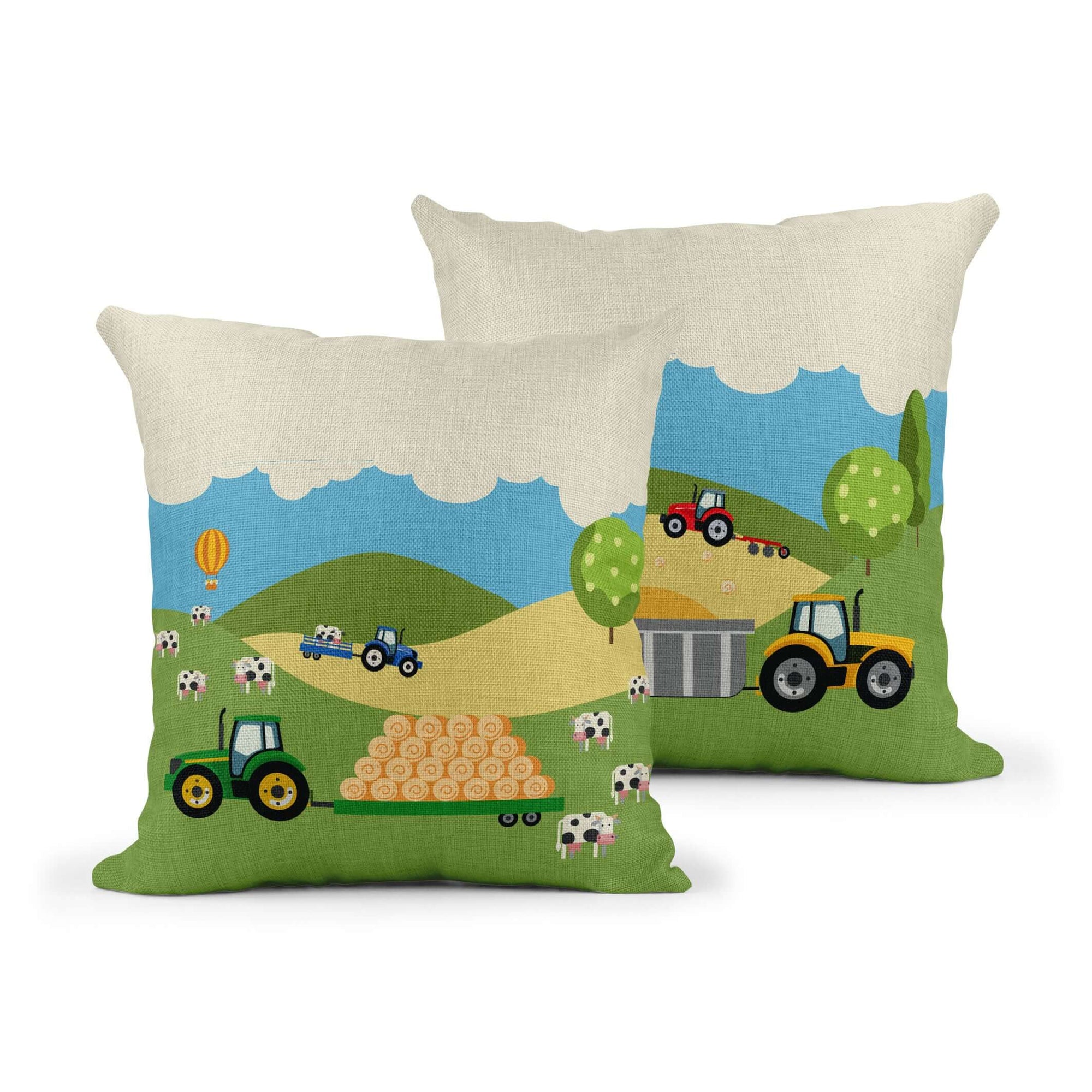 Bramble Hill Farm Cushion Cushions Mustard and Gray Ltd Shropshire UK