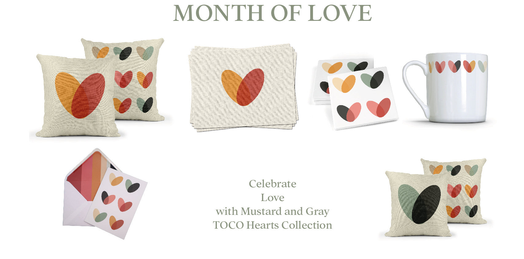 The Month of Love: Create a Romantic Space with Mustard and Gray