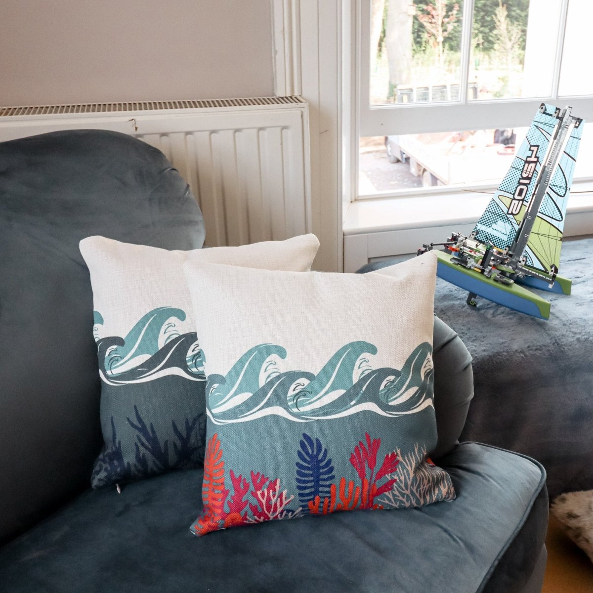 Incorporating Scatter Cushions from Mustard and Gray for a Quick Interior Update and a Pop of Colour - Mustard and Gray Ltd