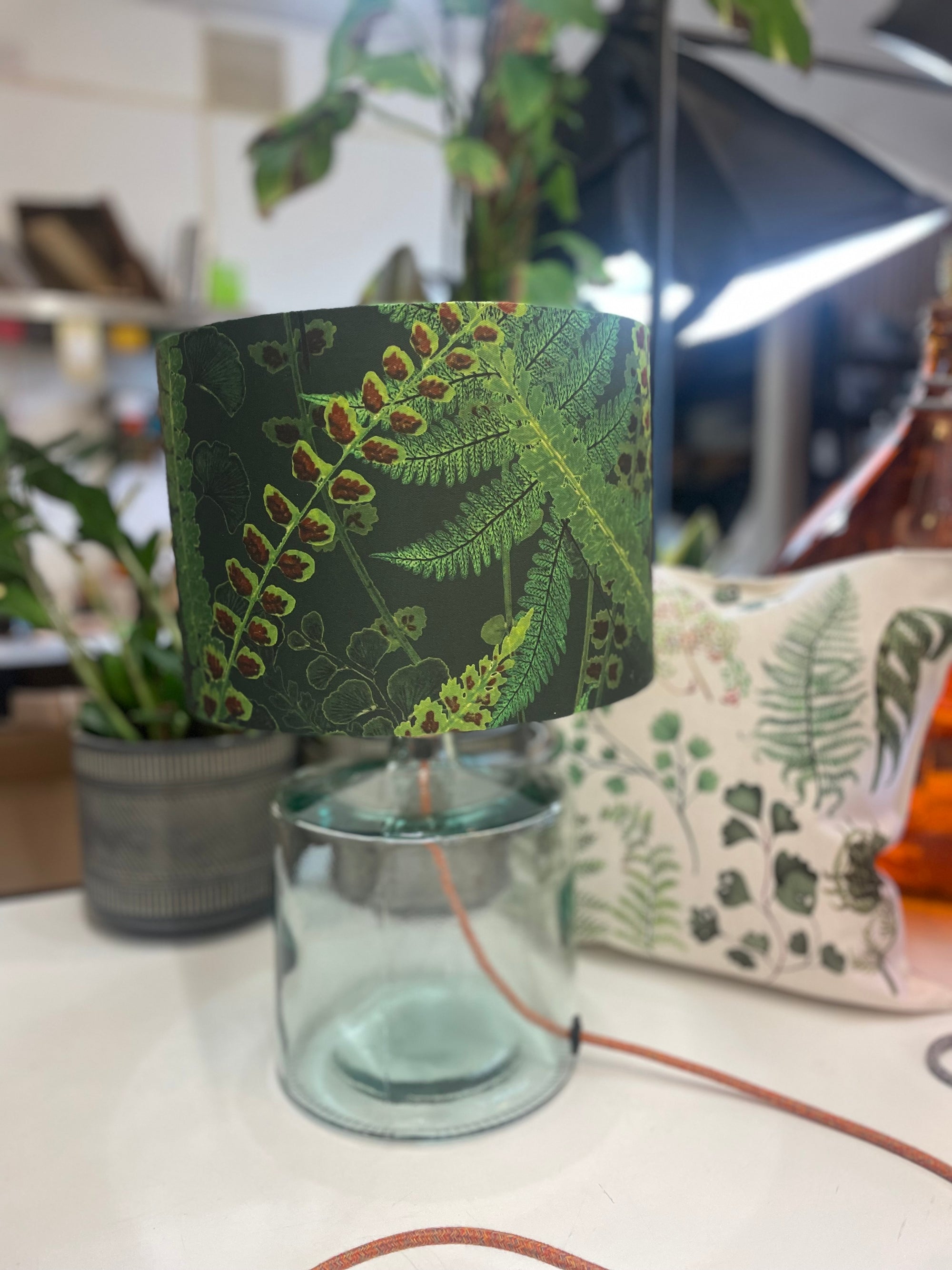 Forest Fern Lamp Shade