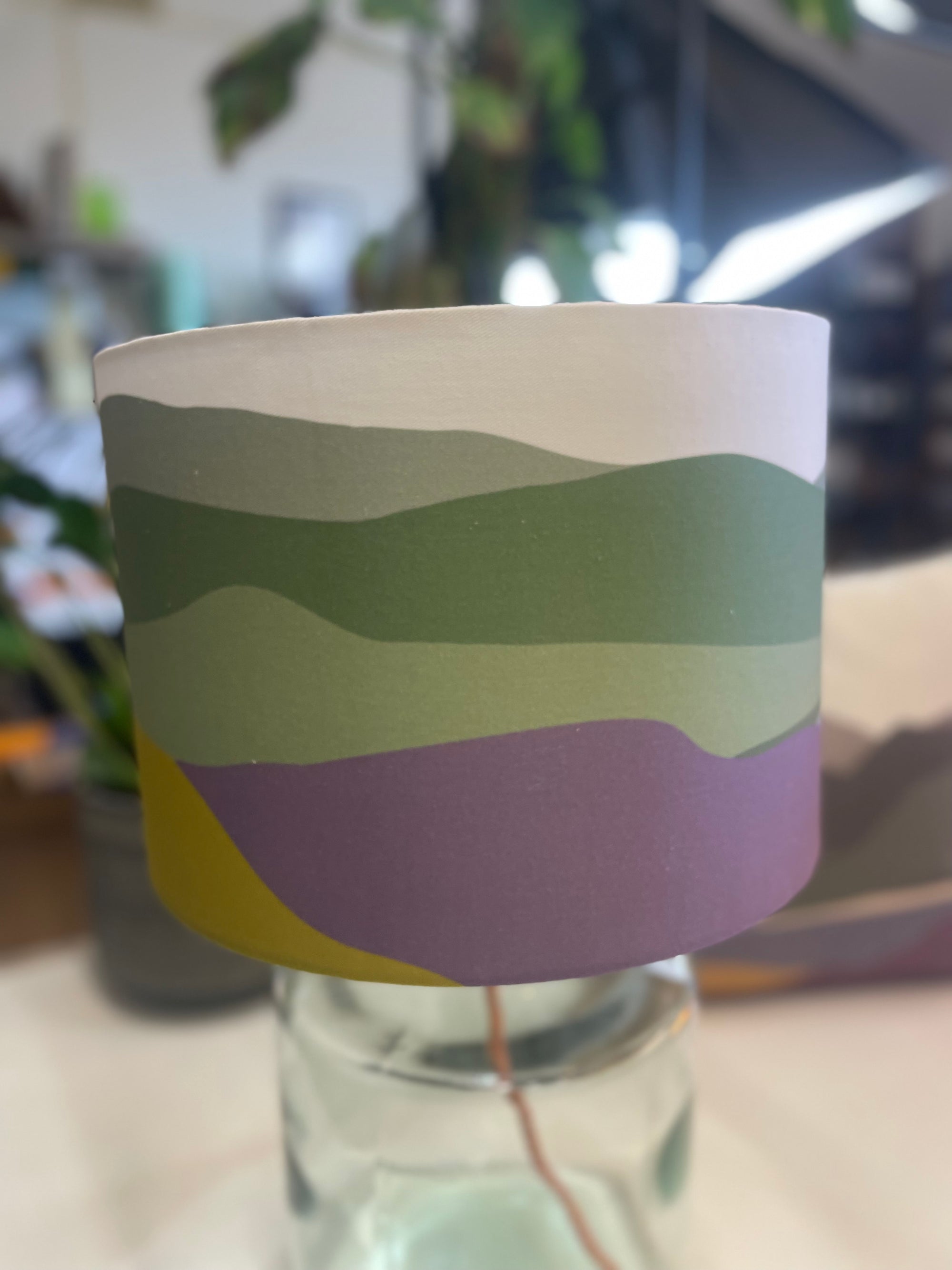 Welsh Hills Heather and Gorse Lamp Shade