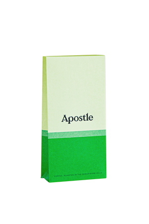 Apostle Coffee 225g Box & Mustard & Gray Shropshire Hills Mug (Green)