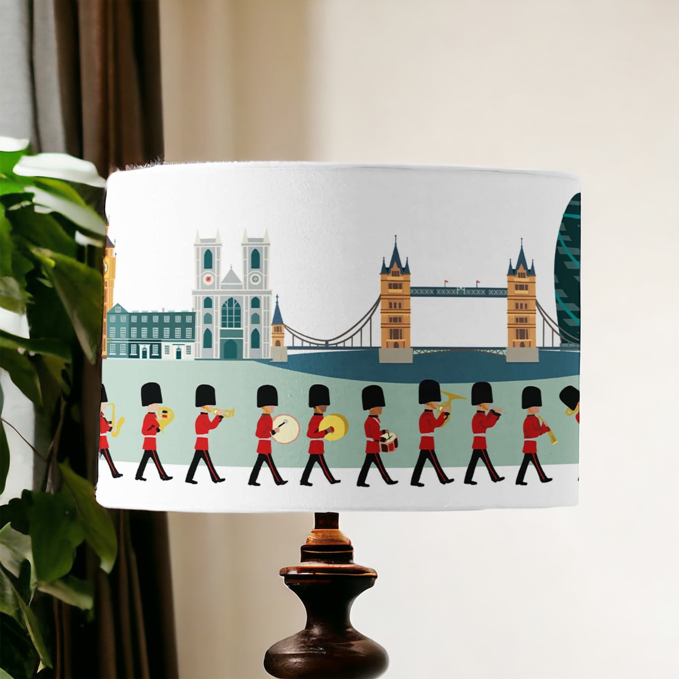 Changing of the Guard London Skyline Lamp Shade