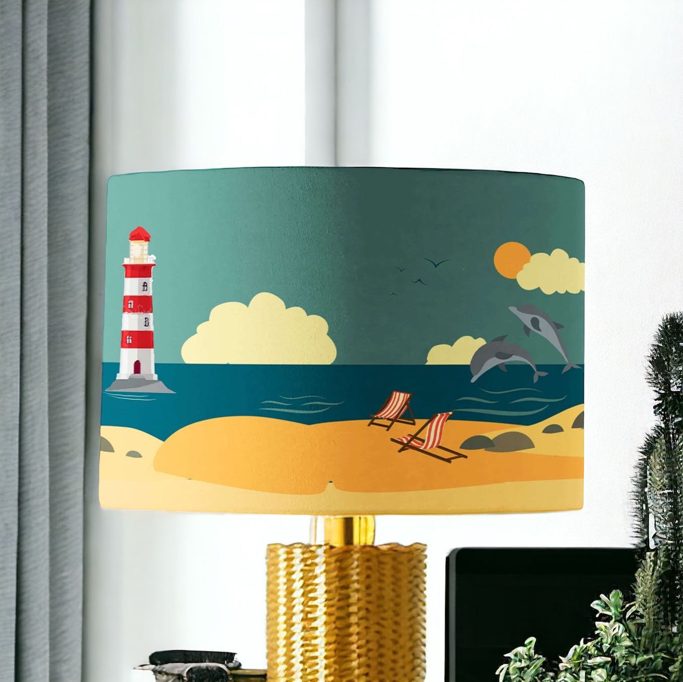 Charlie's Coast Lamp Shade