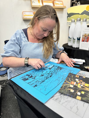 Lino Cut Reduction Course (3-Part Evening Series) Thursday July 2nd
