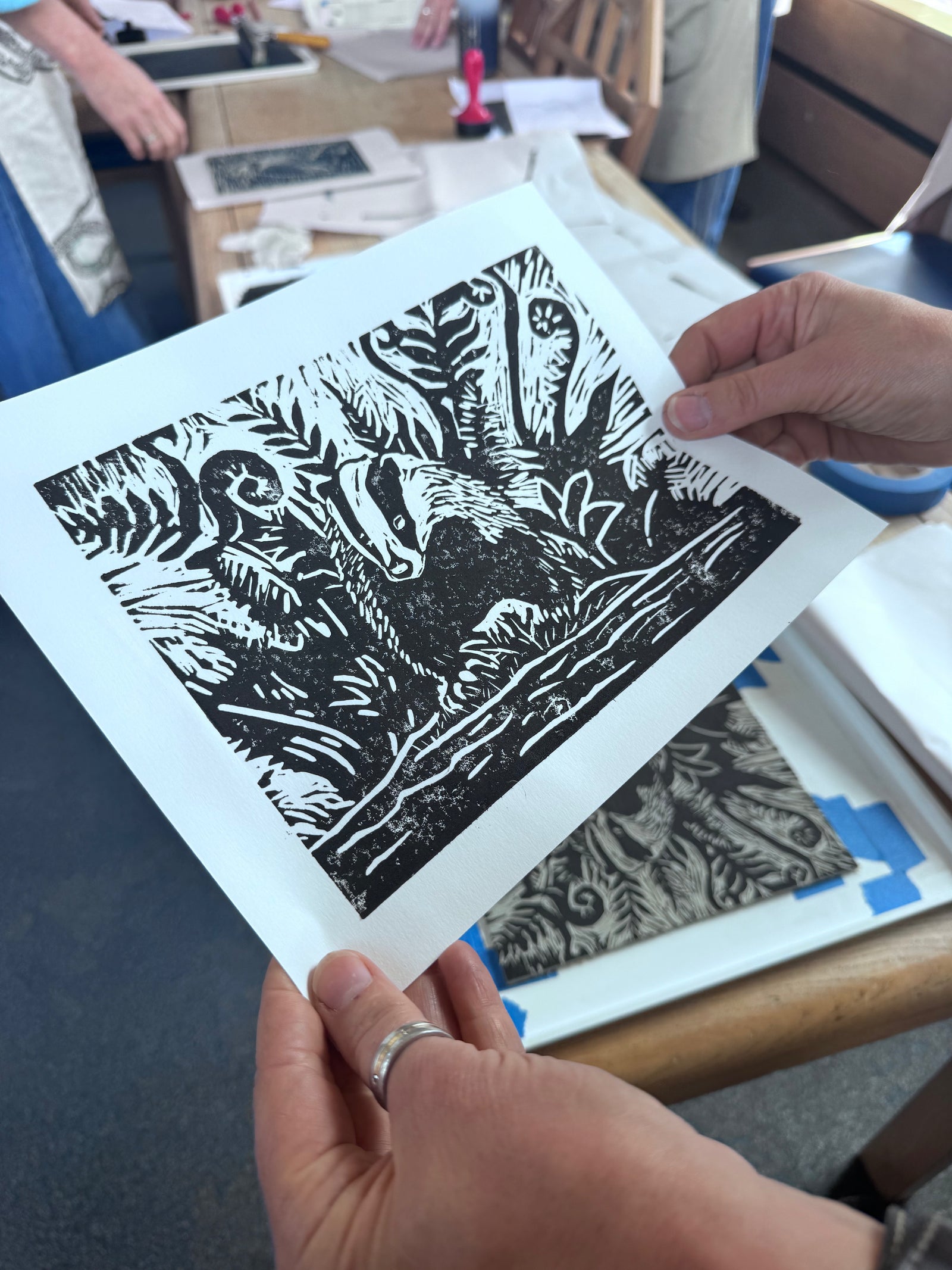 Lino Cut & Printmaking Wed 3rd June 2026