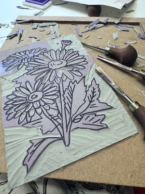 Lino Cut Reduction Course (3-Part Evening Series)