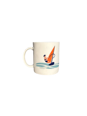 The Water is Calling Wind Surfing Mug