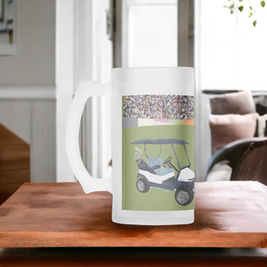 Golf The Fairway Frosted Beer Stein