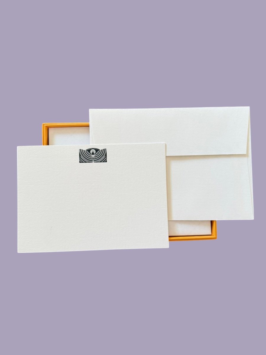 Art Deco Flower with Laid Envelopes