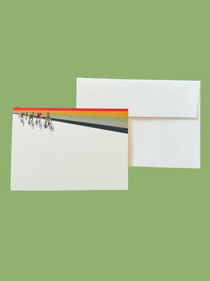 Cameron Cycling with Laid Envelopes