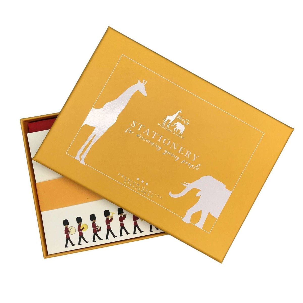 Changing of the Guard Notecard Set - Mustard and Gray Ltd