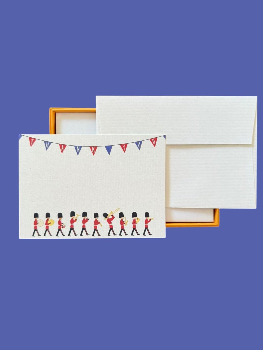 Changing of the Guard Thank You Notecards
