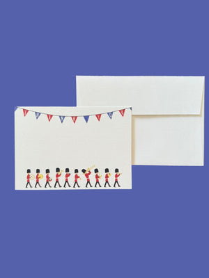 Changing of the Guard Thank You Notecards