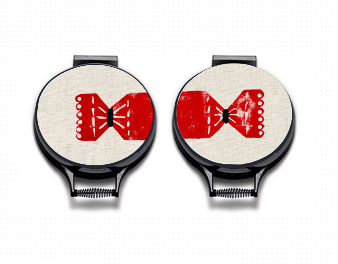 Christmas Cracker Circular Hob Covers