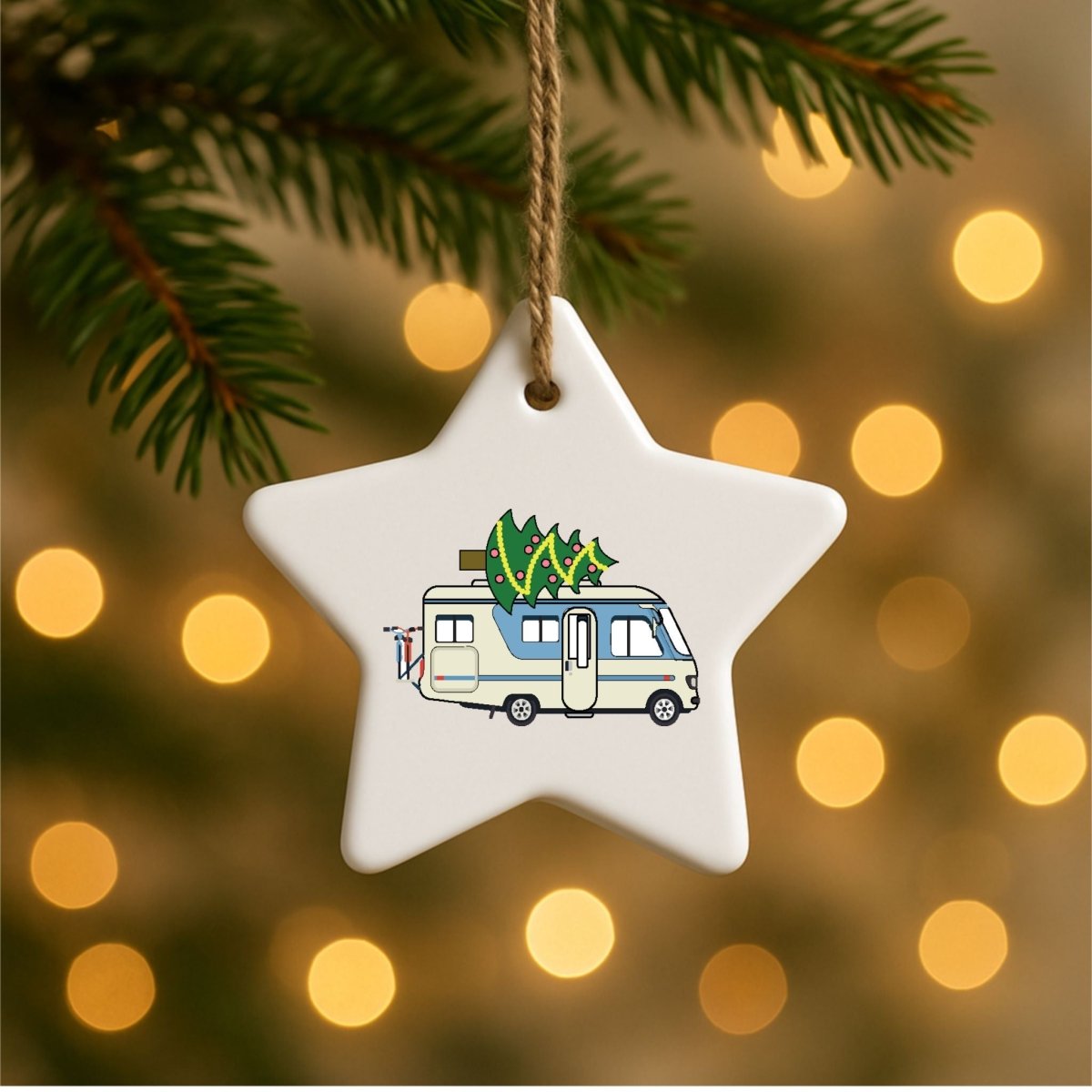 Christmas Wheels Decorations (Campervan)