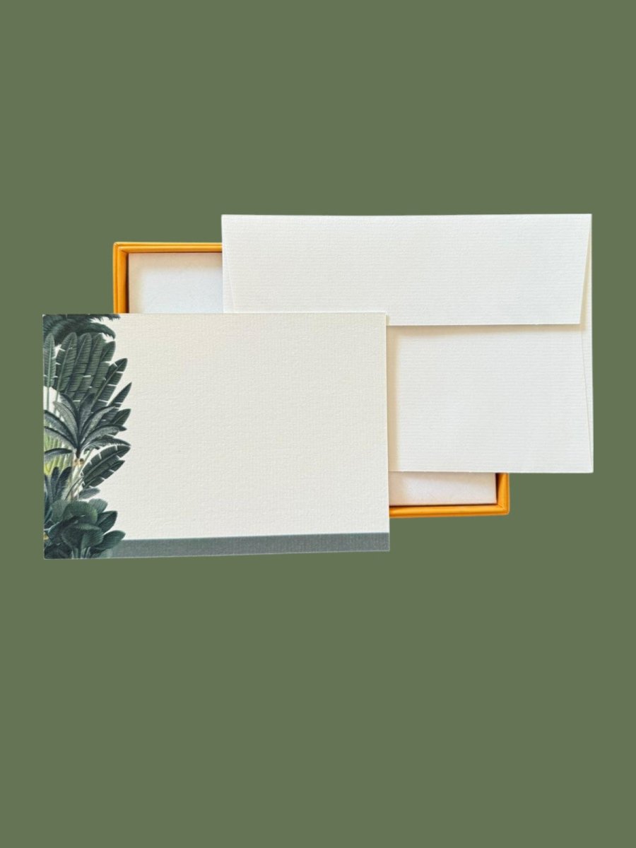 Darwin's Menagerie "Habitat" Notecard Set with Laid Envelopes
