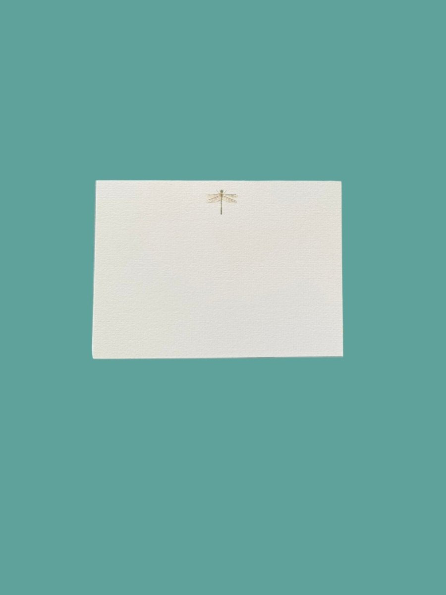 Dragon Fly Notecard Set with Laid Envelopes