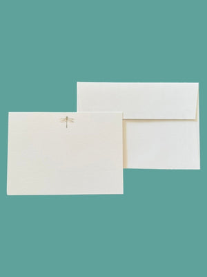 Dragon Fly Notecard Set with Laid Envelopes