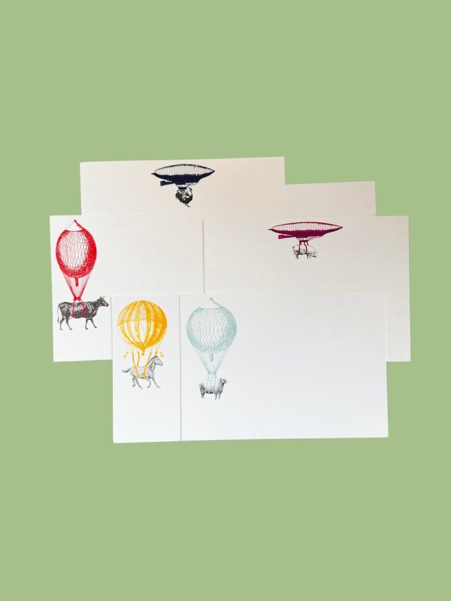 Farm High Life Notecards with Laid Envelopes