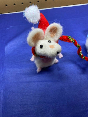 Felted Mice Wednesday 3rd December