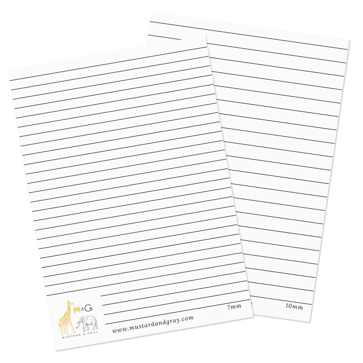 FREE Printable Line Guides - Mustard and Gray Ltd