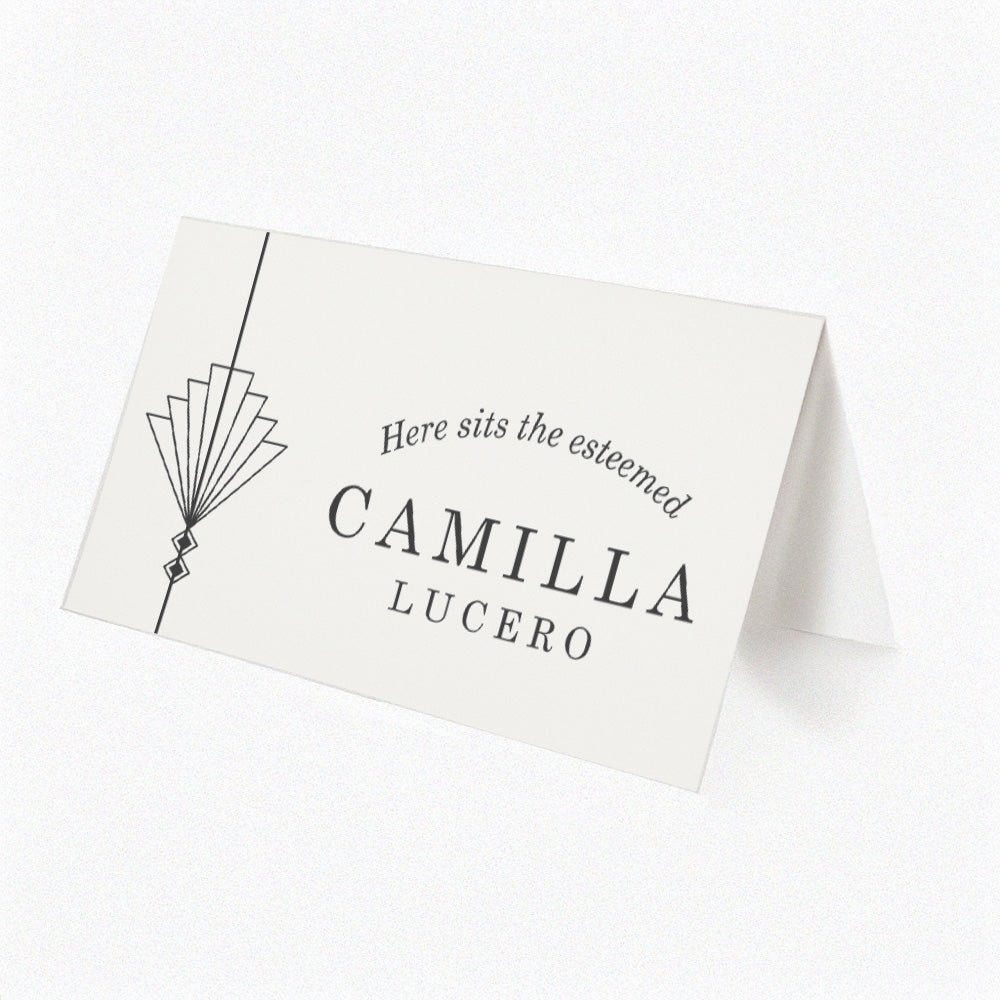 Gatsby Grand Place Cards