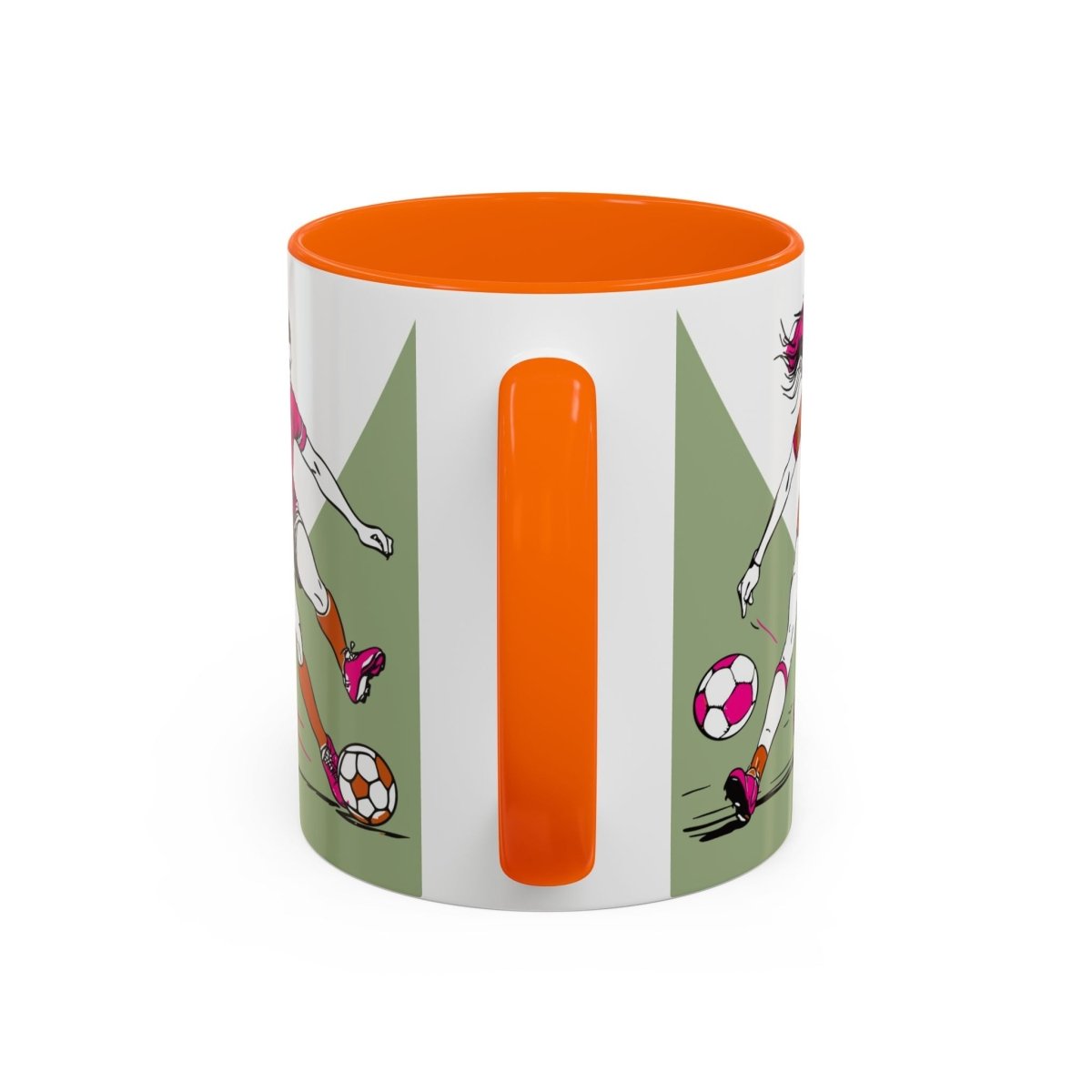 Girls Football WoSo Mug