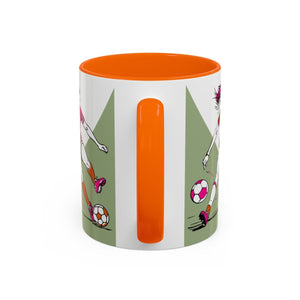 Girls Football WoSo Mug