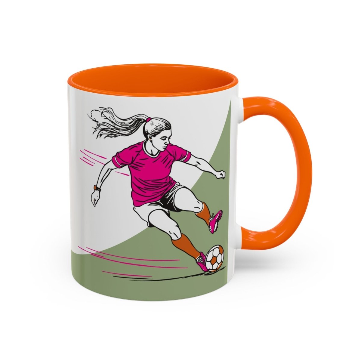 Girls Football WoSo Mug