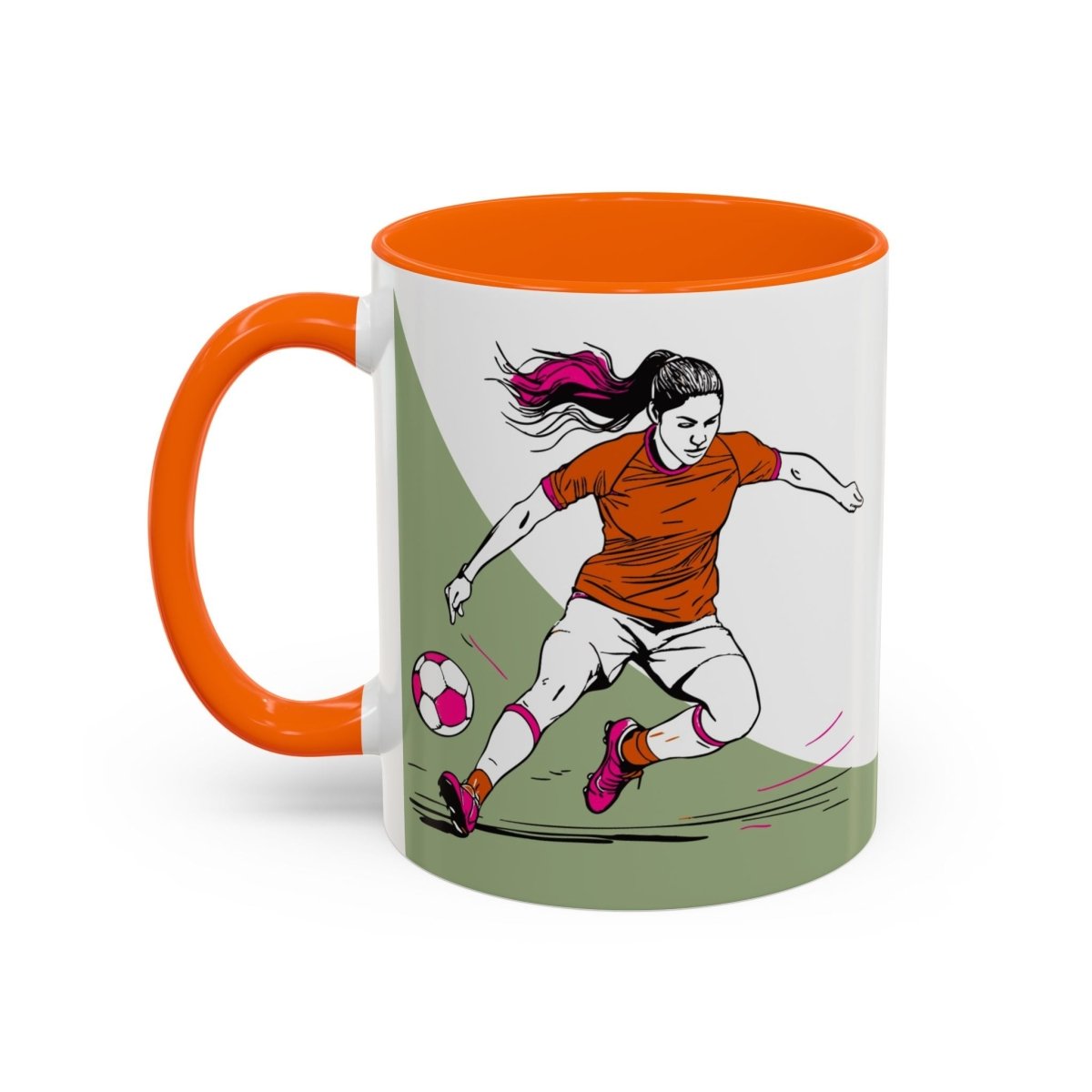 Girls Football WoSo Mug
