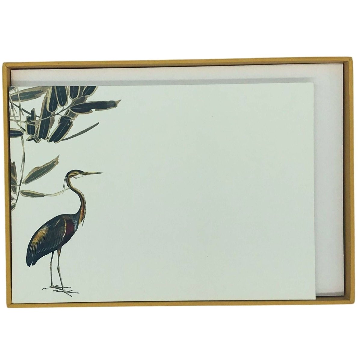 Heron Notecards - Mustard and Gray Ltd