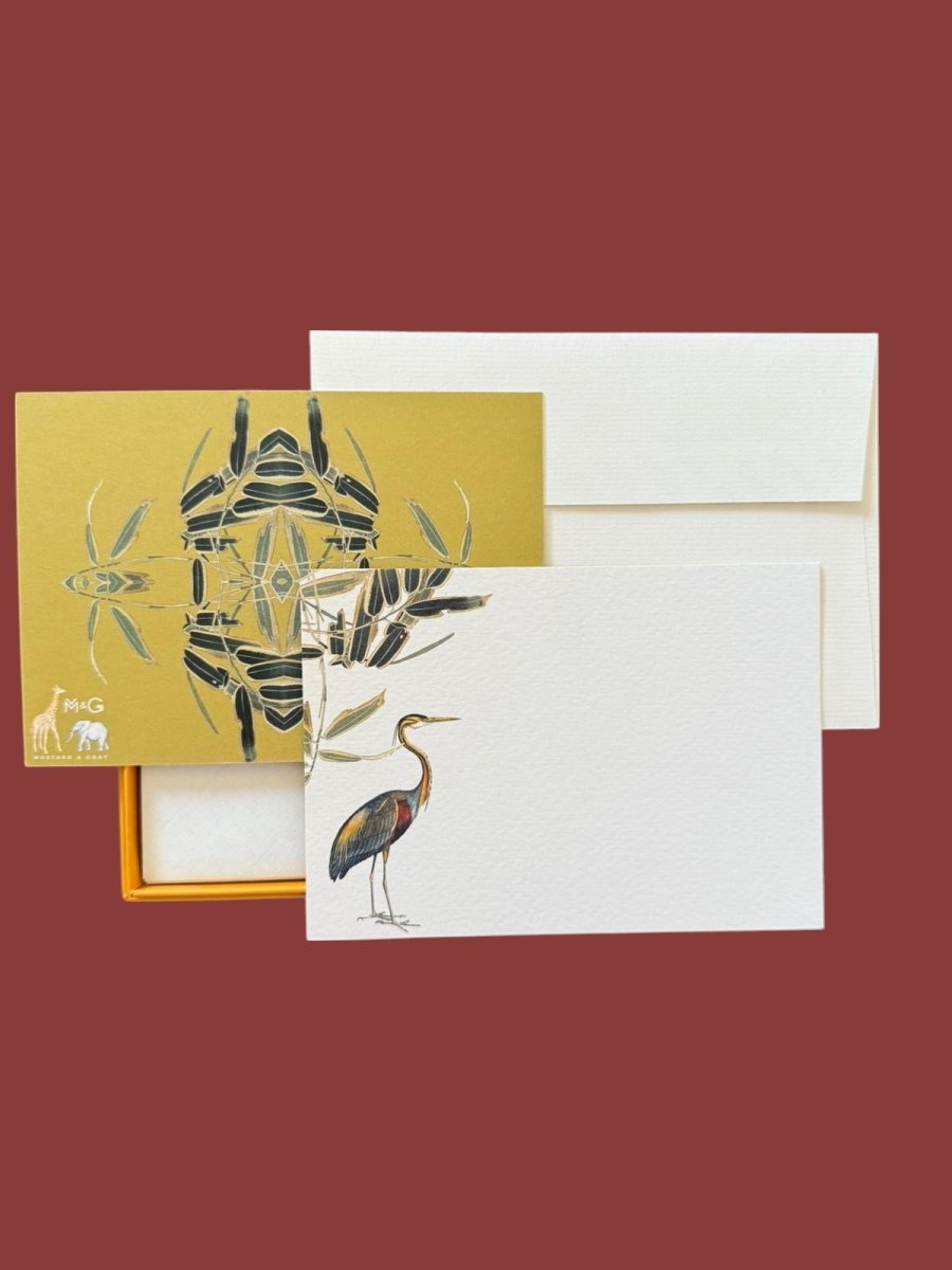 Heron Notecards