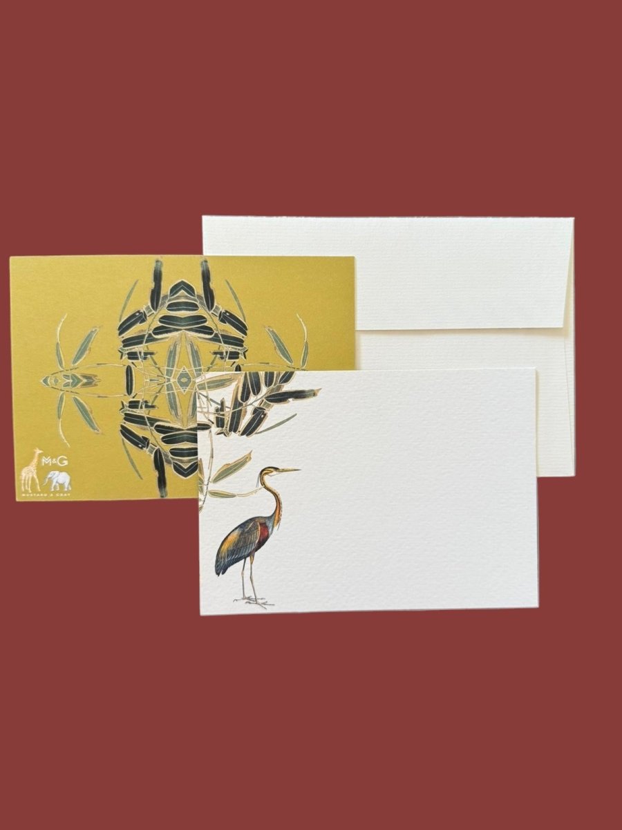 Heron Notecards