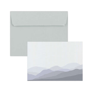 Hills Notecards - Mustard and Gray Ltd