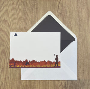 Autumn Shoot Notecard Set with Lined Envelopes