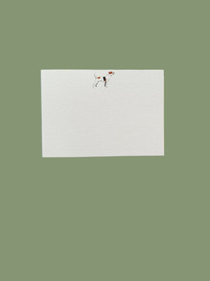Jack Russel Notecard Set with Laid Envelopes
