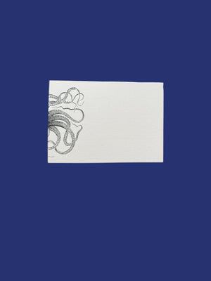 Kraken Can Can Notecard Set with Lined Envelopes