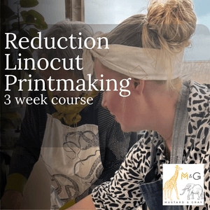 Lino Cut Reduction Course (3-Part Evening Series)
