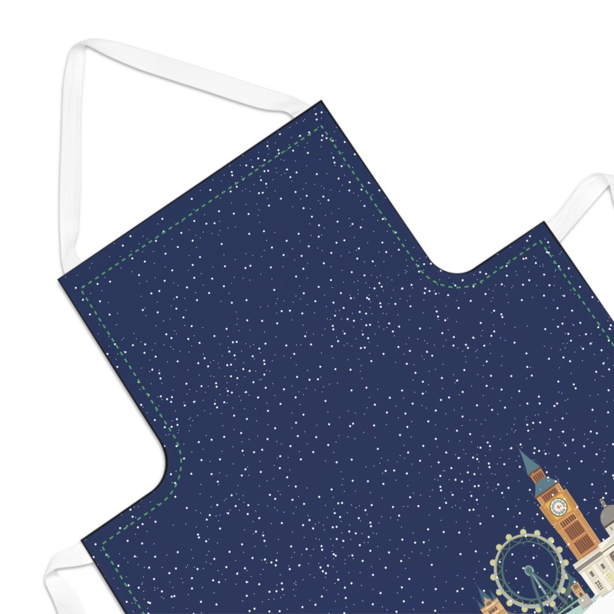 London Seasons Winter Apron - Christmas