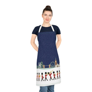 London Seasons Winter Apron - Christmas
