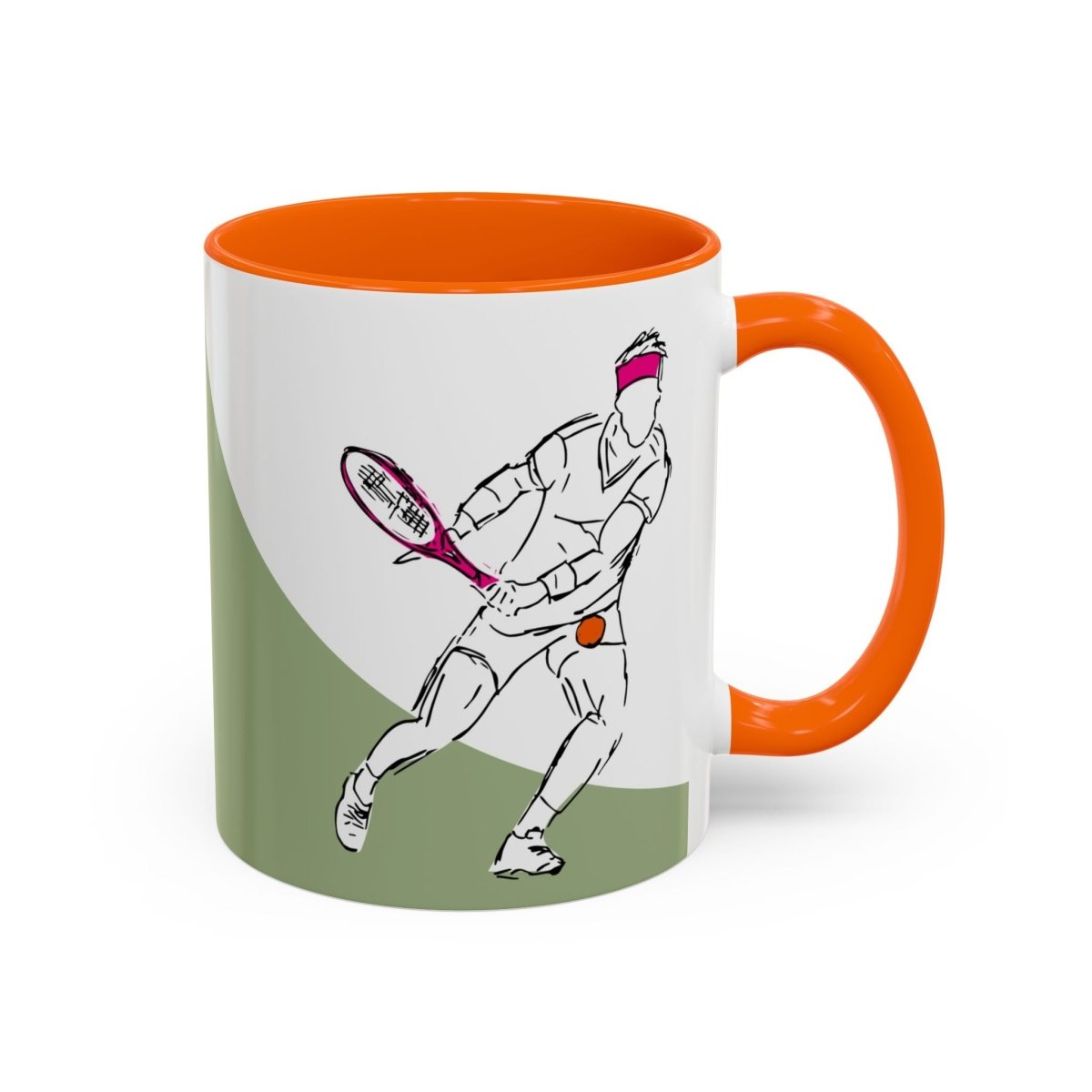 Men's Tennis Coffee Mug - Perfect for Sports Enthusiasts