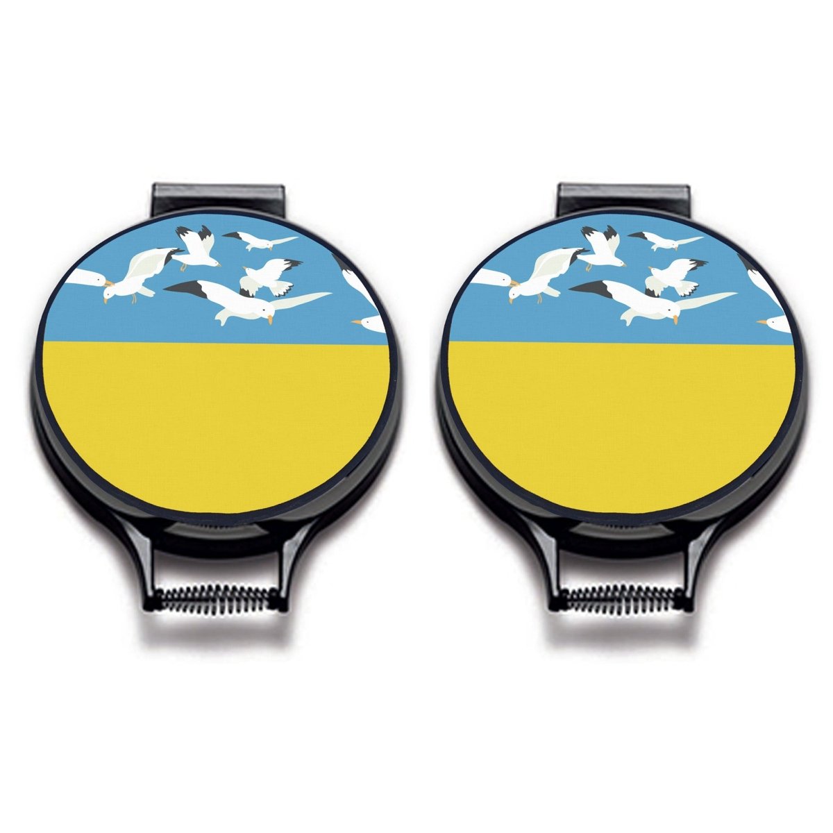 Oh Gully Circular Hob Covers - Mustard and Gray Ltd