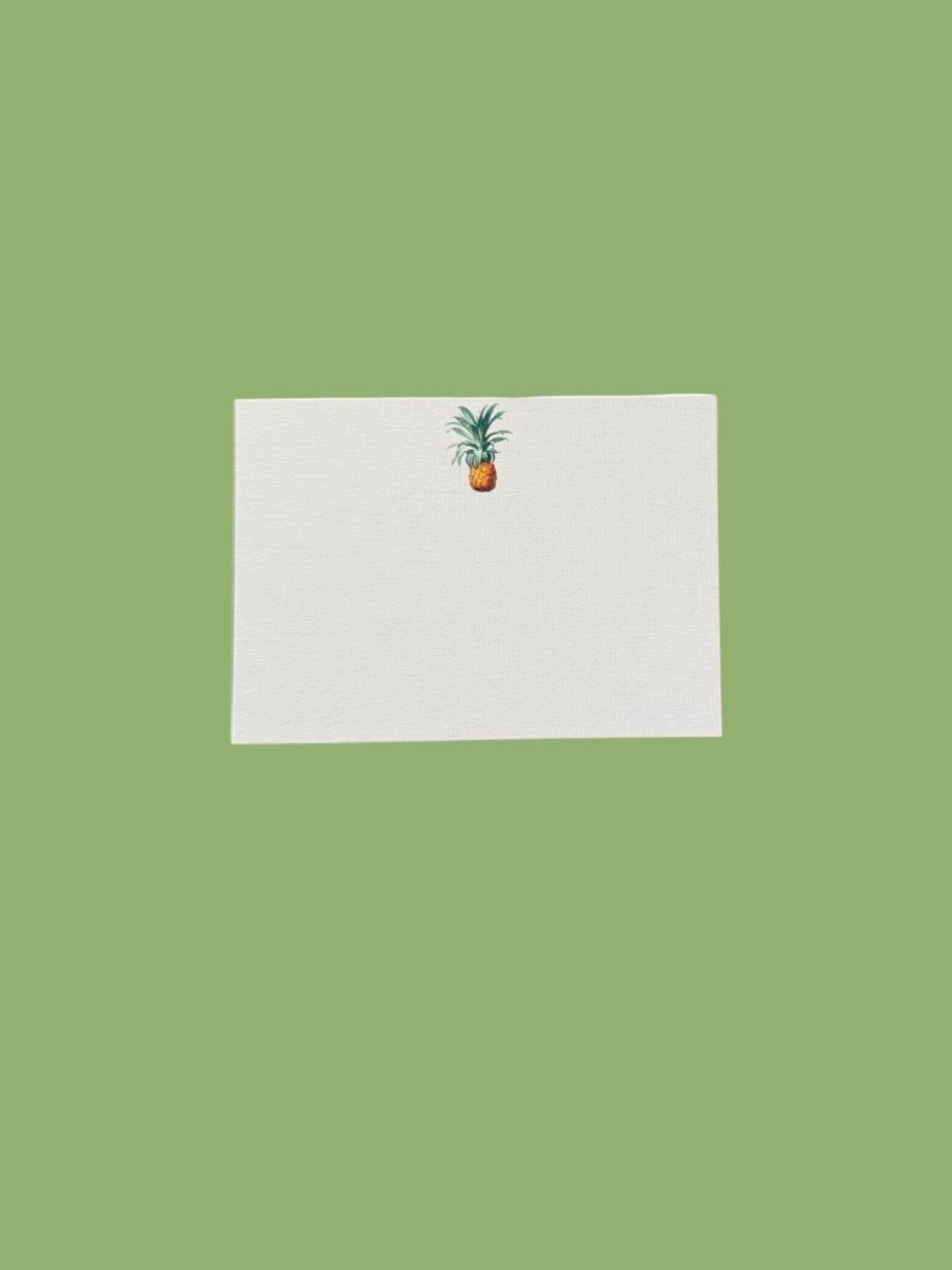 Pineapple Notecard Set with Laid Envelopes