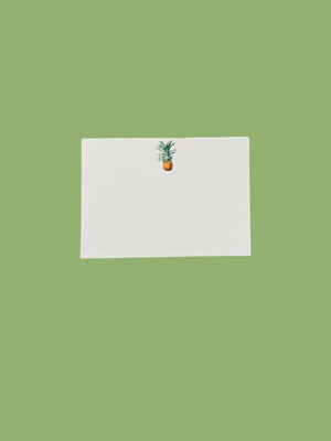 Pineapple Notecard Set with Laid Envelopes