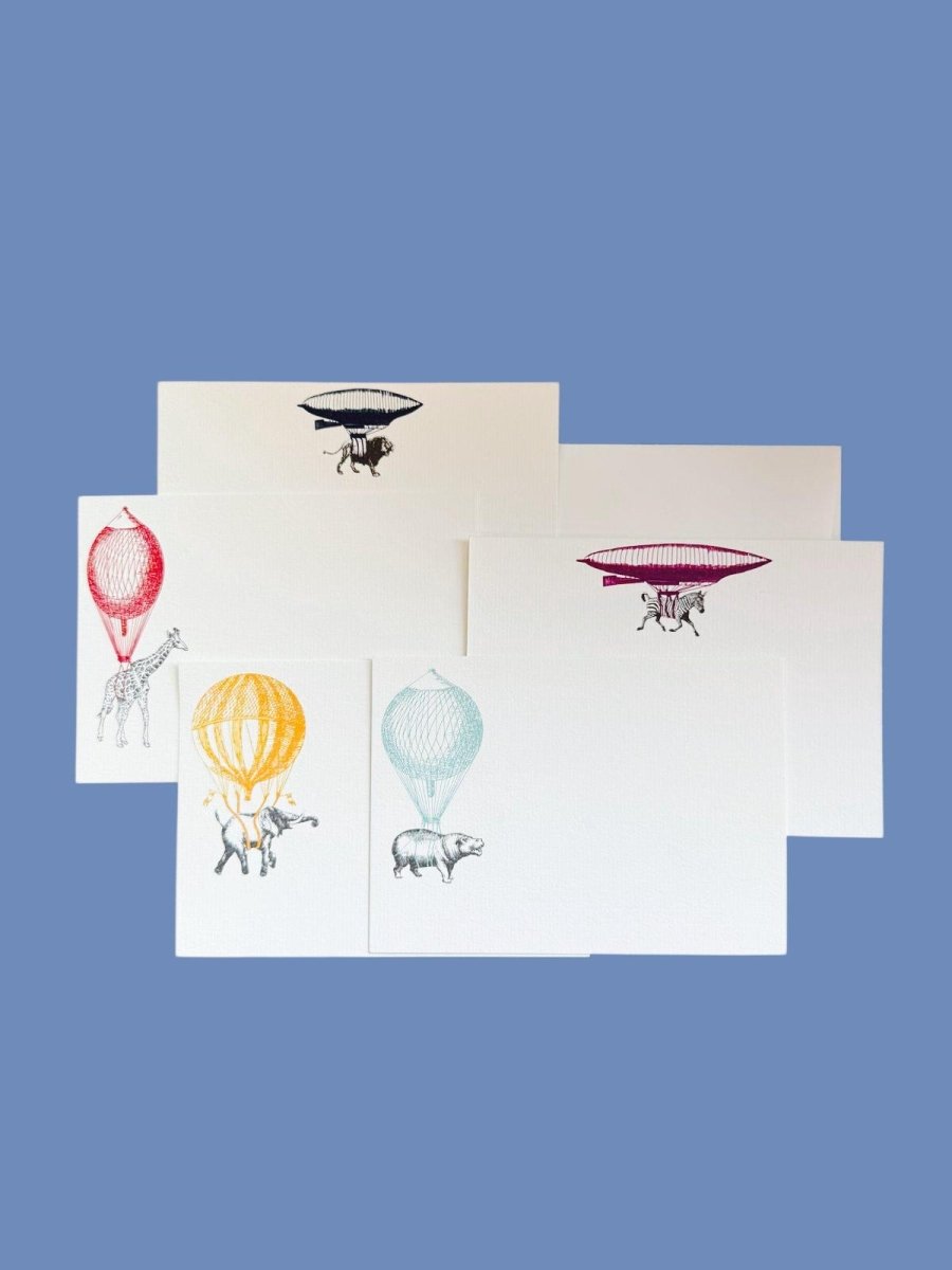 Safari High Life Notecard Set with Laid Envelopes