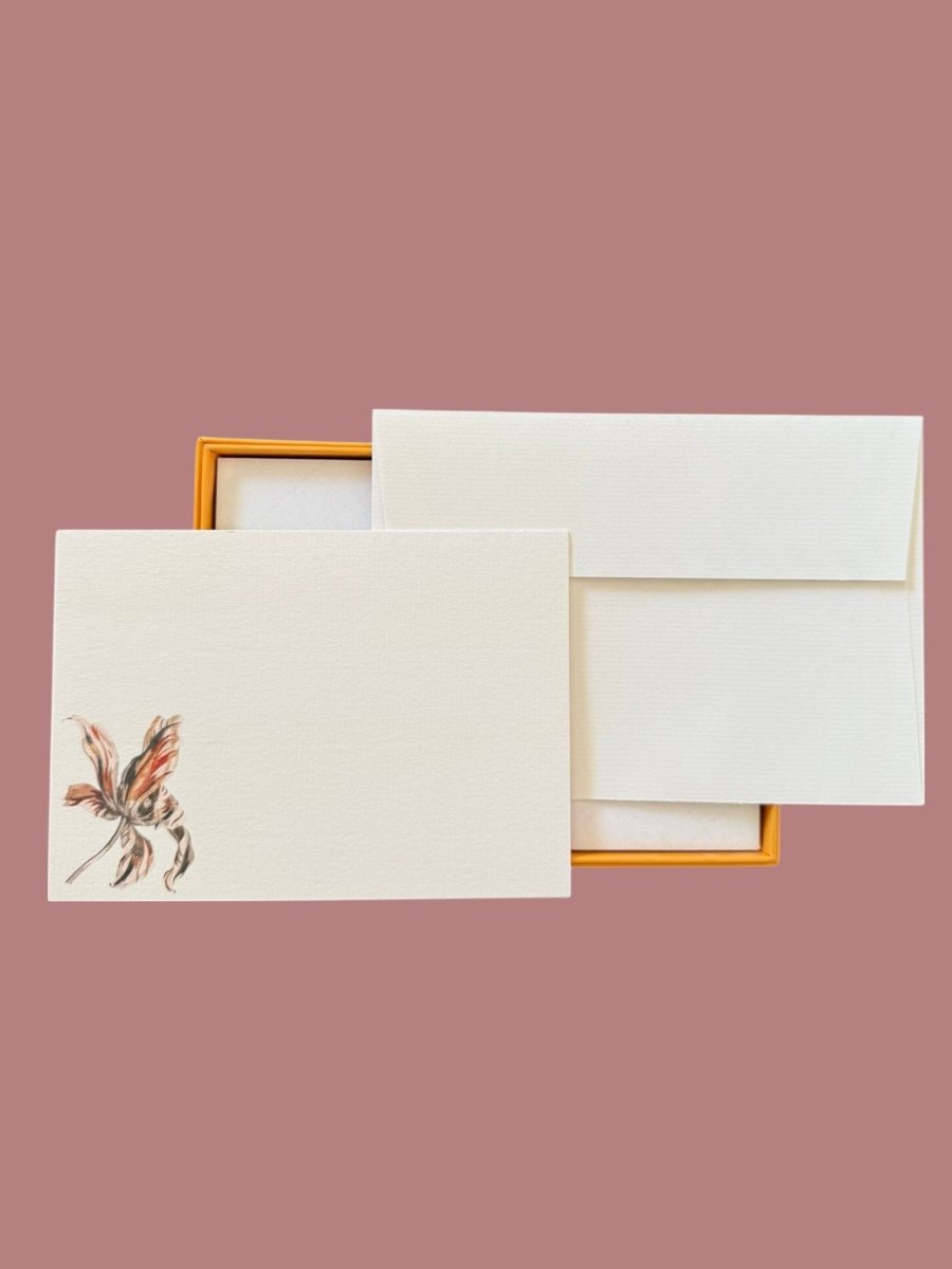 Tulip Notecard Set with Laid Envelopes