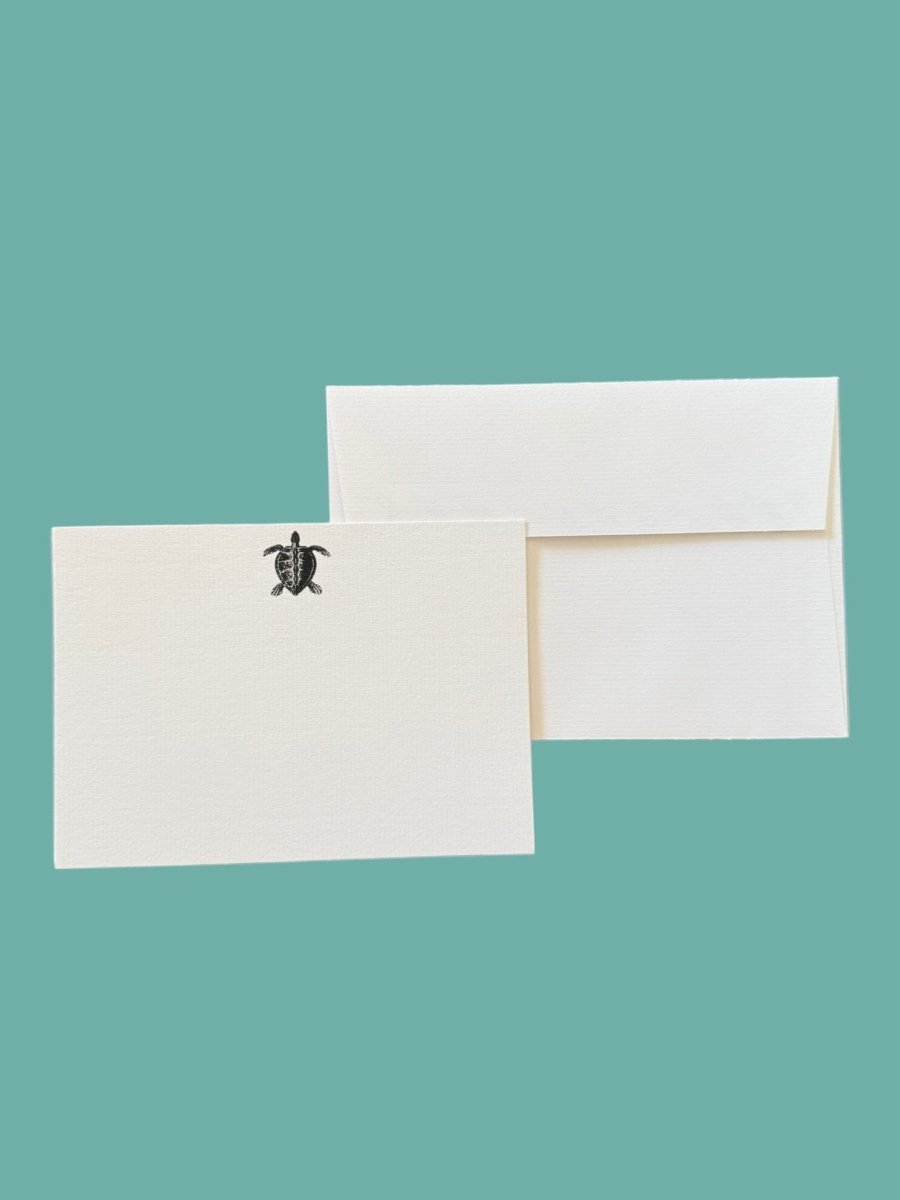 Turtle with Laid Envelopes