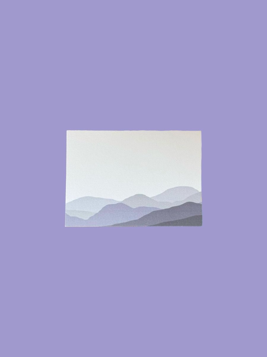 Welsh Hills Notecard Set with Lined Envelopes